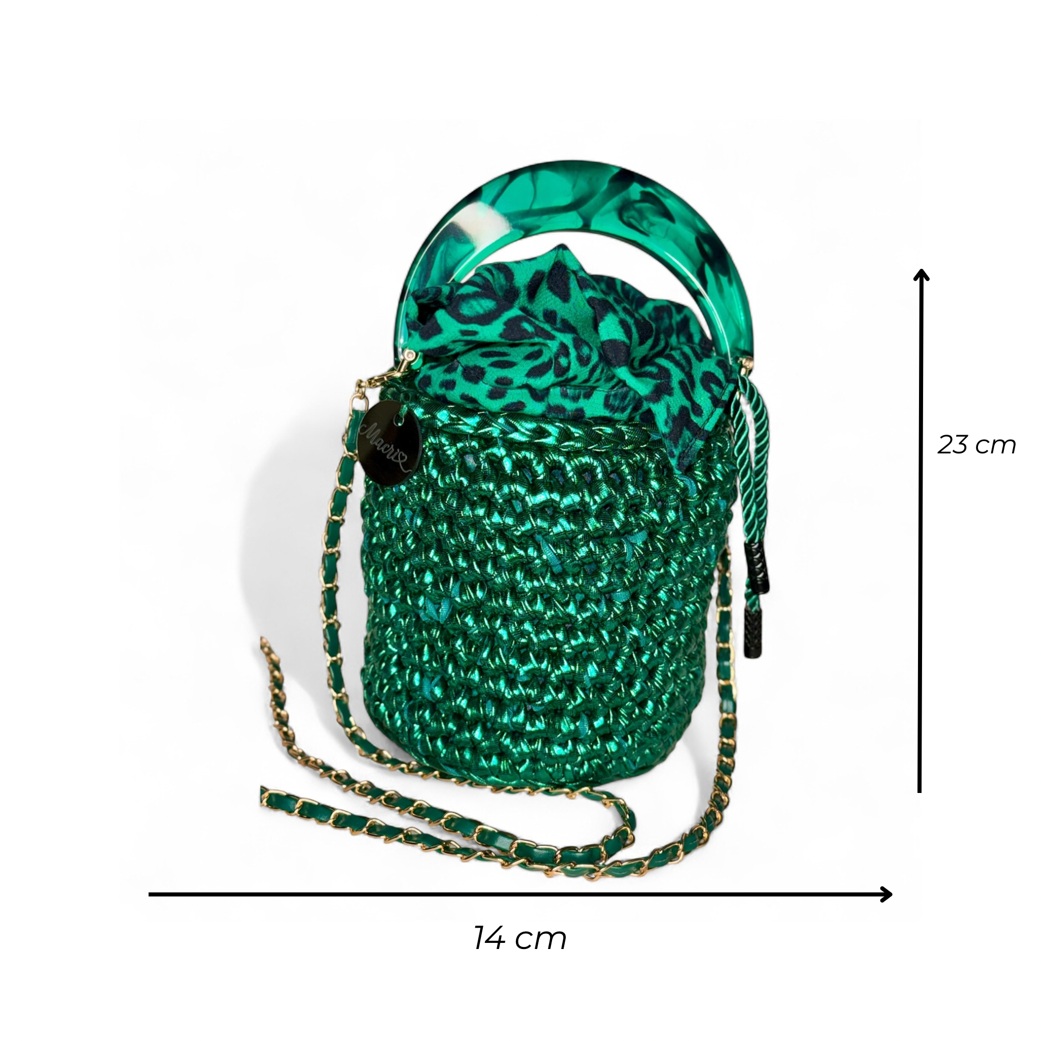 Manù Similpelle Verde