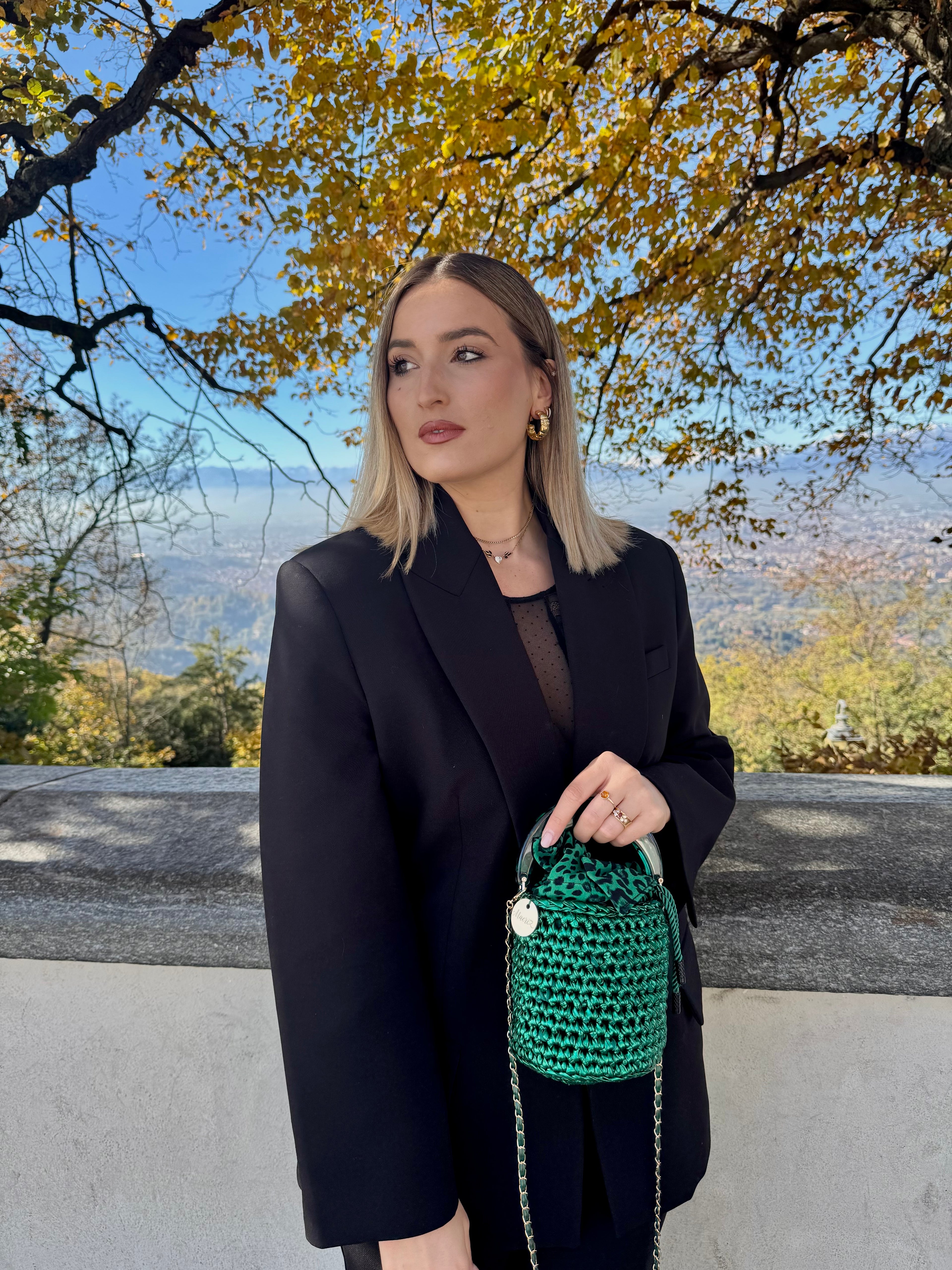 Manù Similpelle Verde