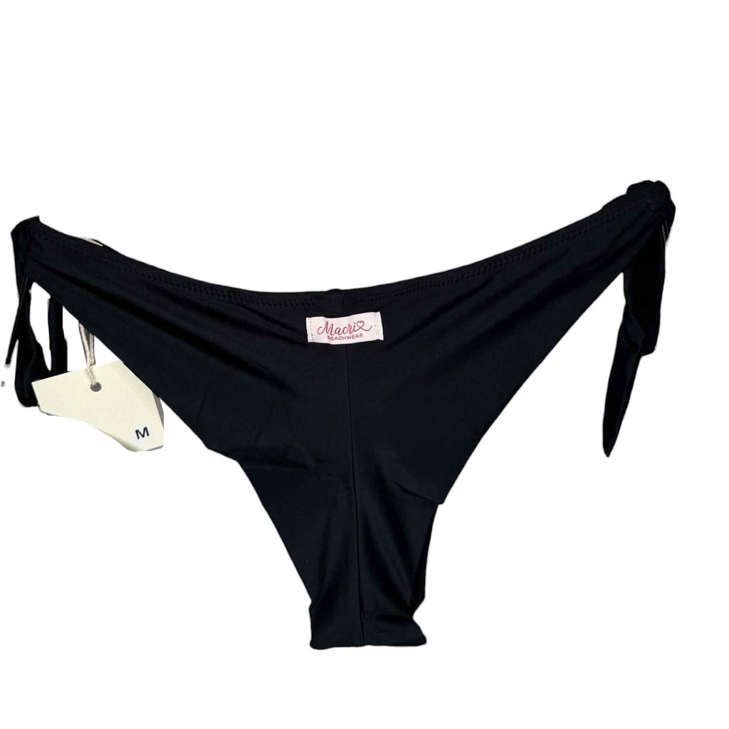Bikini Brasiliana Nero e Oro