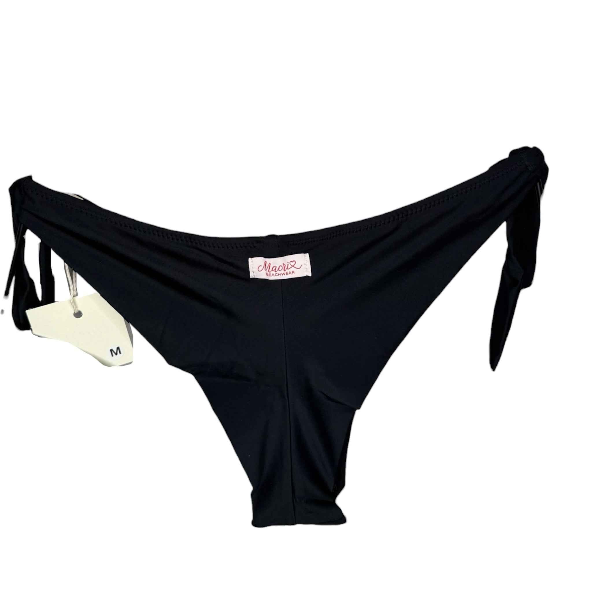 Bikini Brasiliana Nero e Oro
