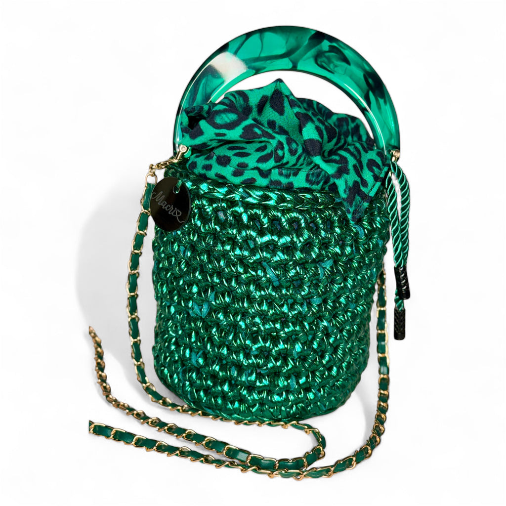 Manù Similpelle Verde