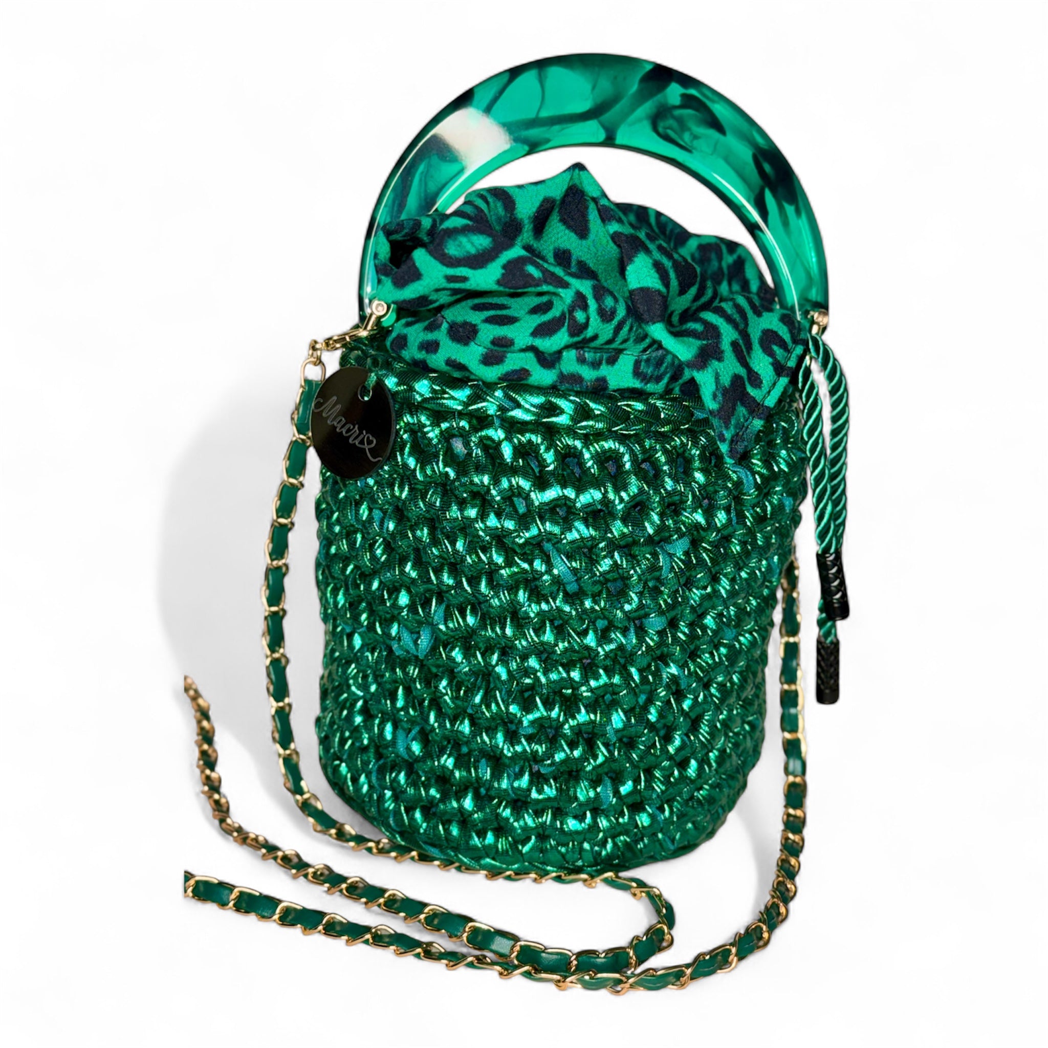 Manù Similpelle Verde