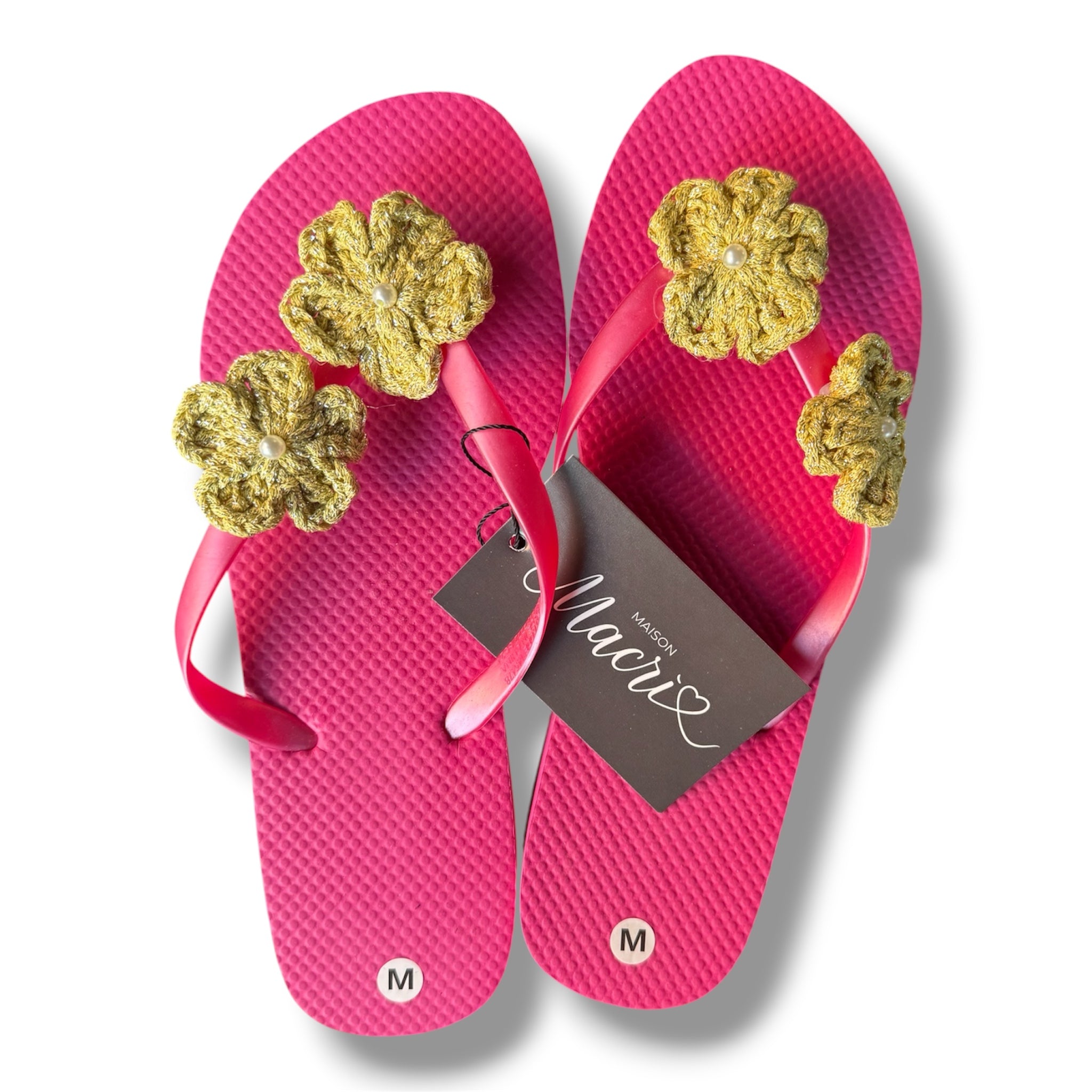 Infradito Fucsia e Gialle