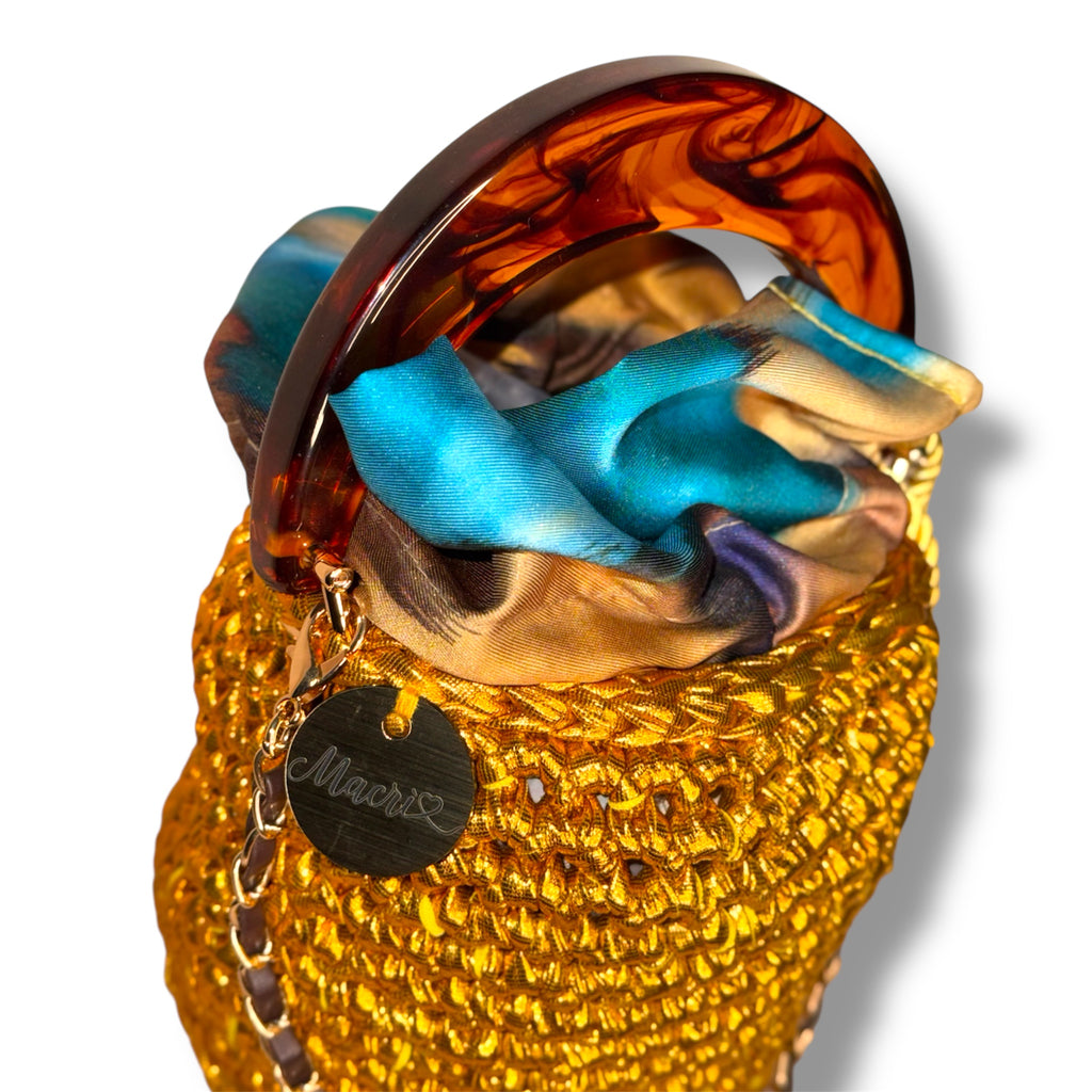 Manù Similpelle Ambra