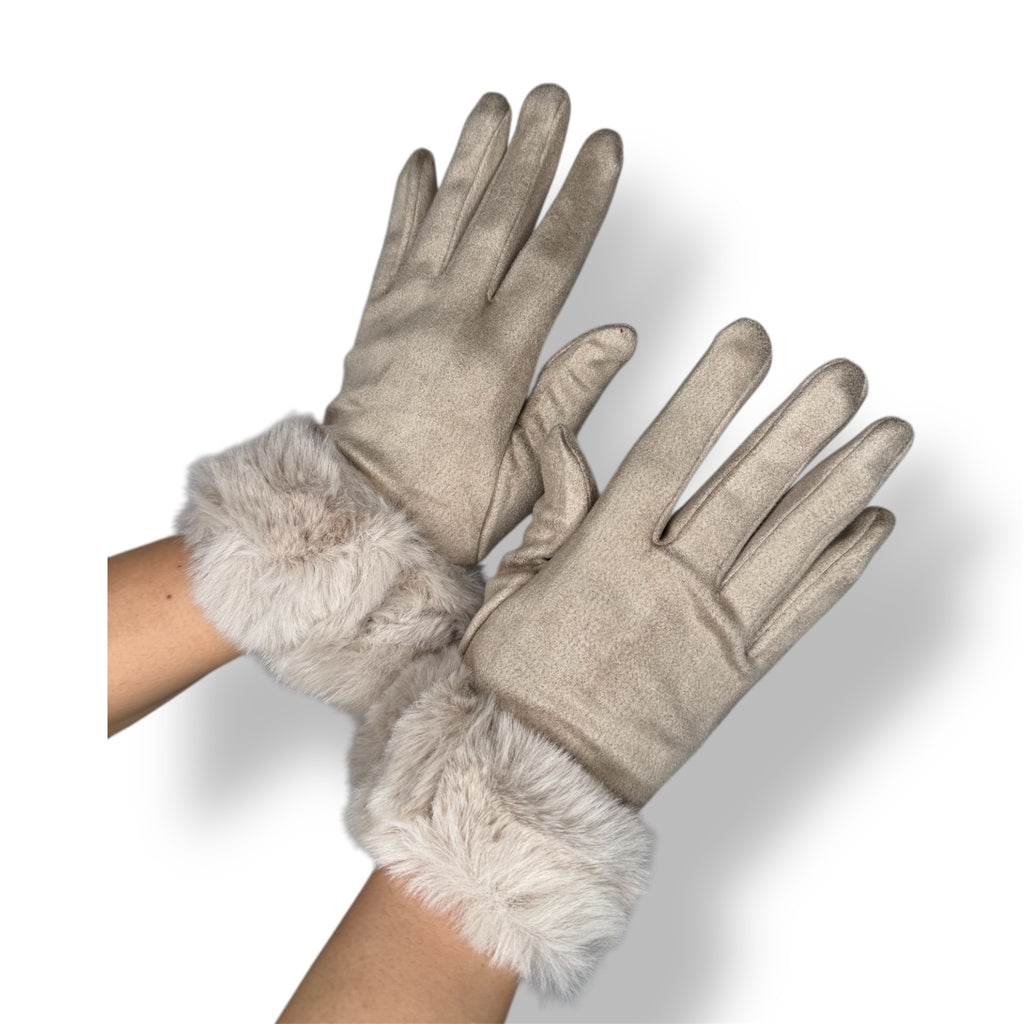 Guanti Lulù Beige
