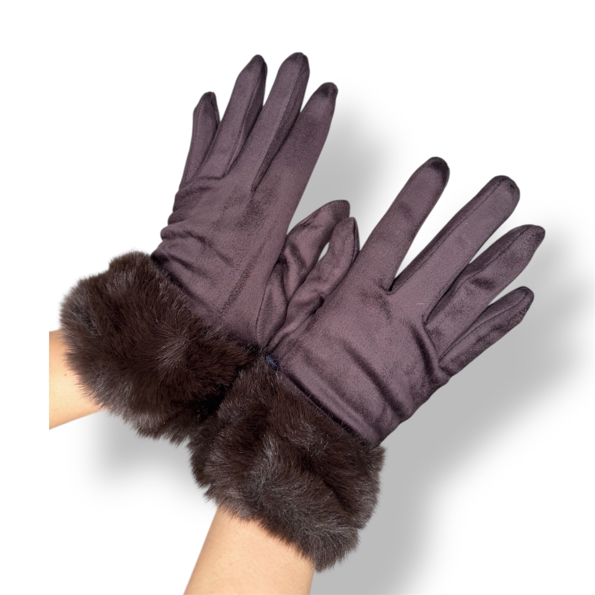 Guanti Lulù Marrone