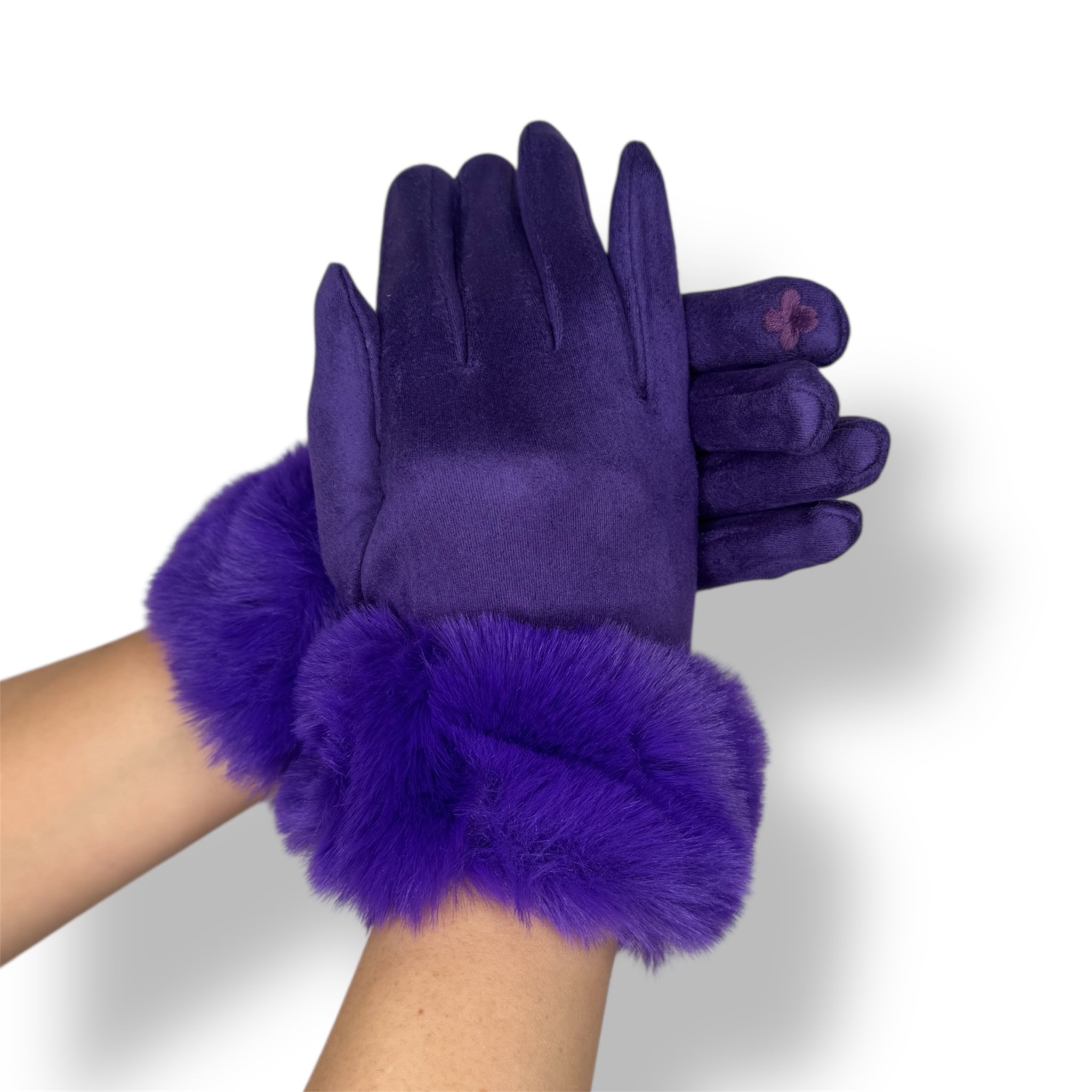 Guanti Lulù Viola