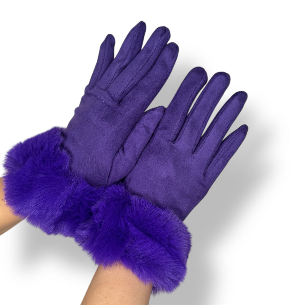 Guanti Lulù Viola