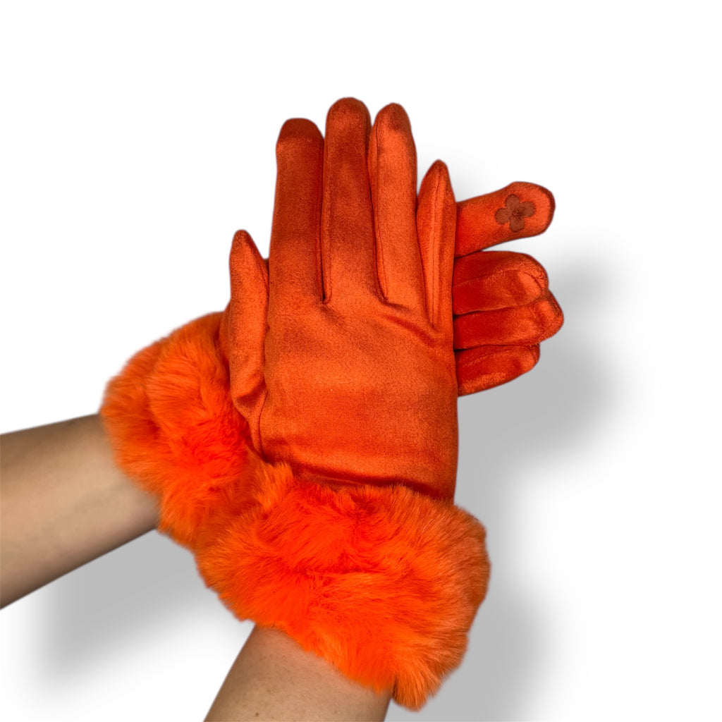 Guanti Lulù Arancione