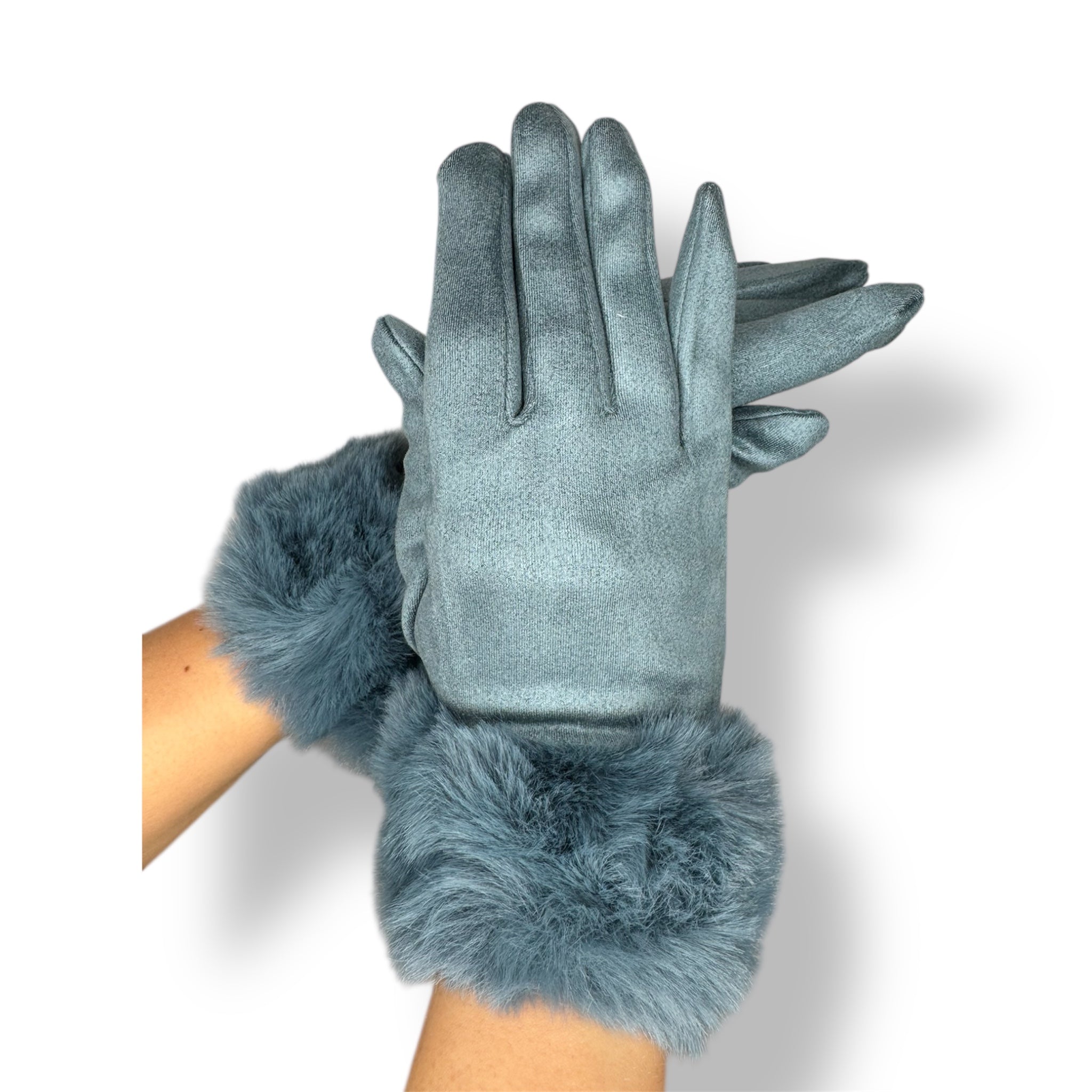 Guanti Lulù Azzurro