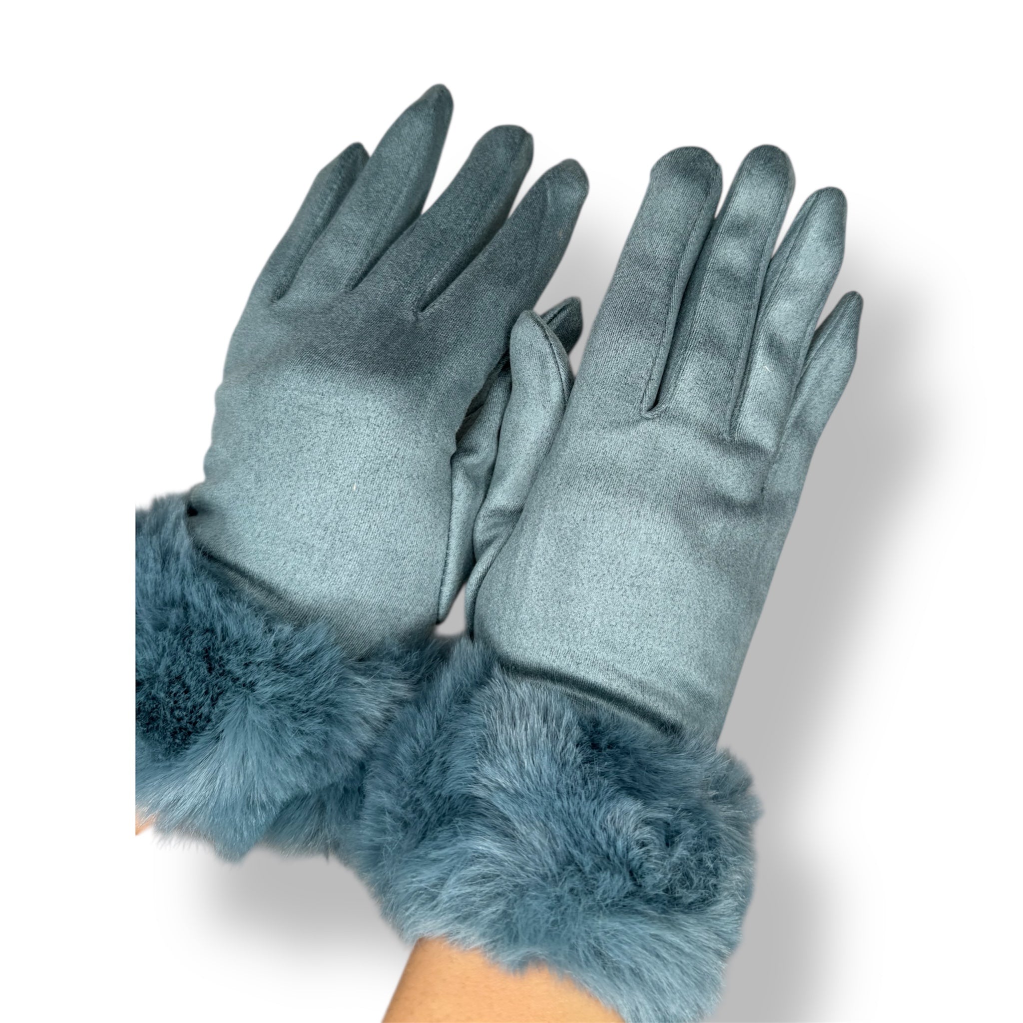 Guanti Lulù Azzurro