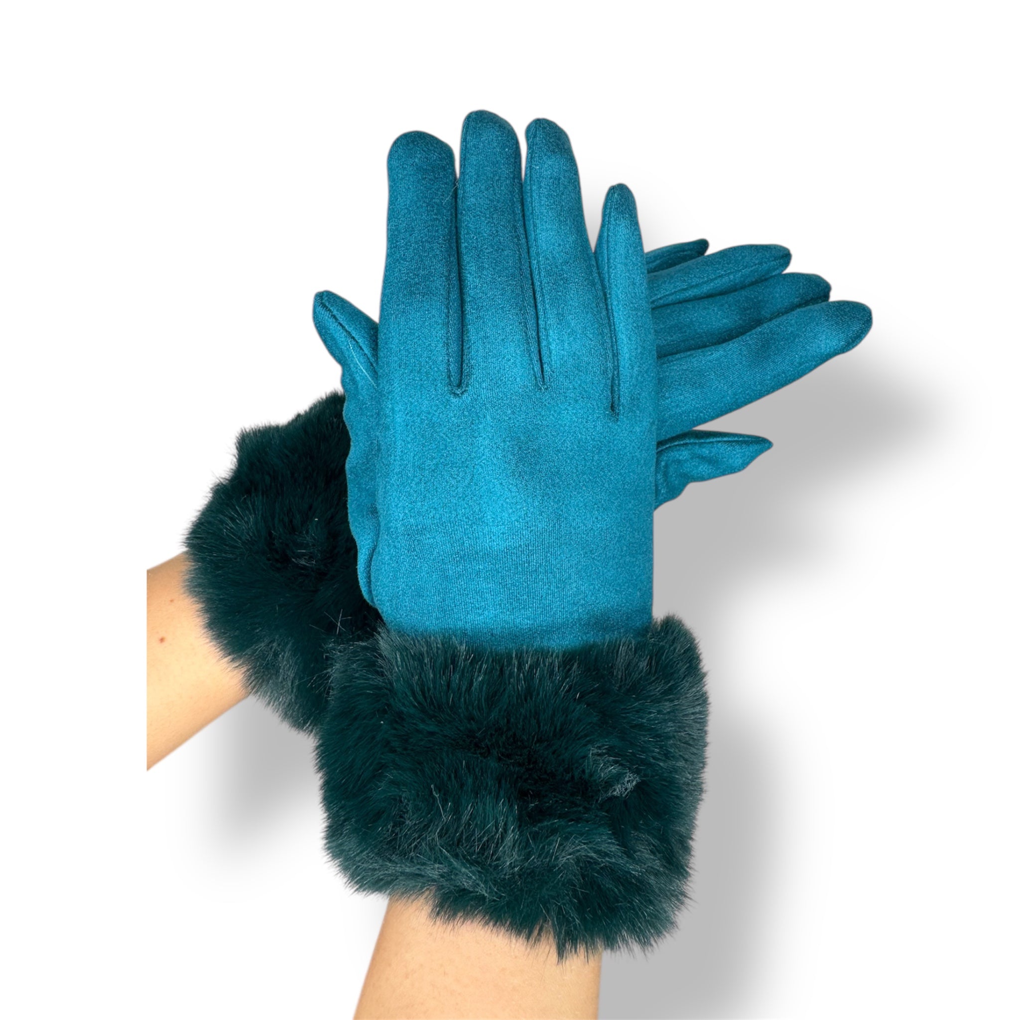 Guanti Lulù Petrolio