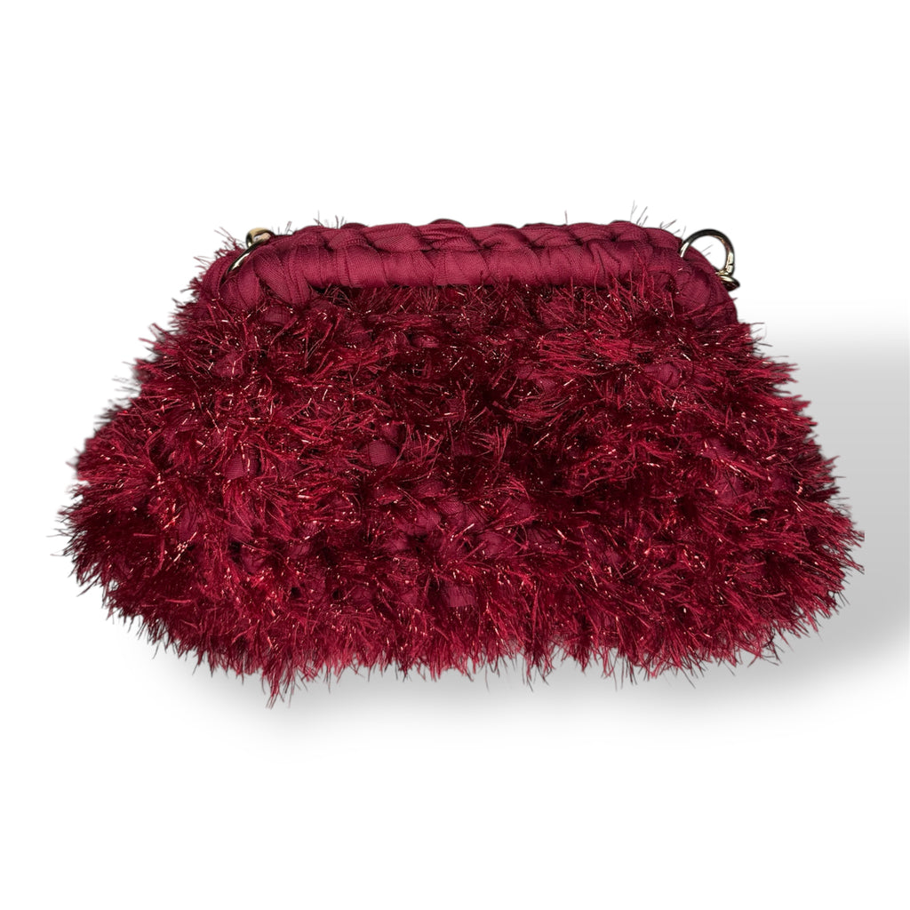 Clutch Bordeaux Maison Macrì